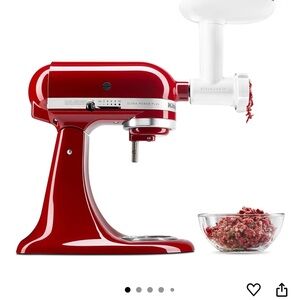 KitchenAid ⭐️Food Grinder Attachment ✨⏲️🍴opened - never used ❣️